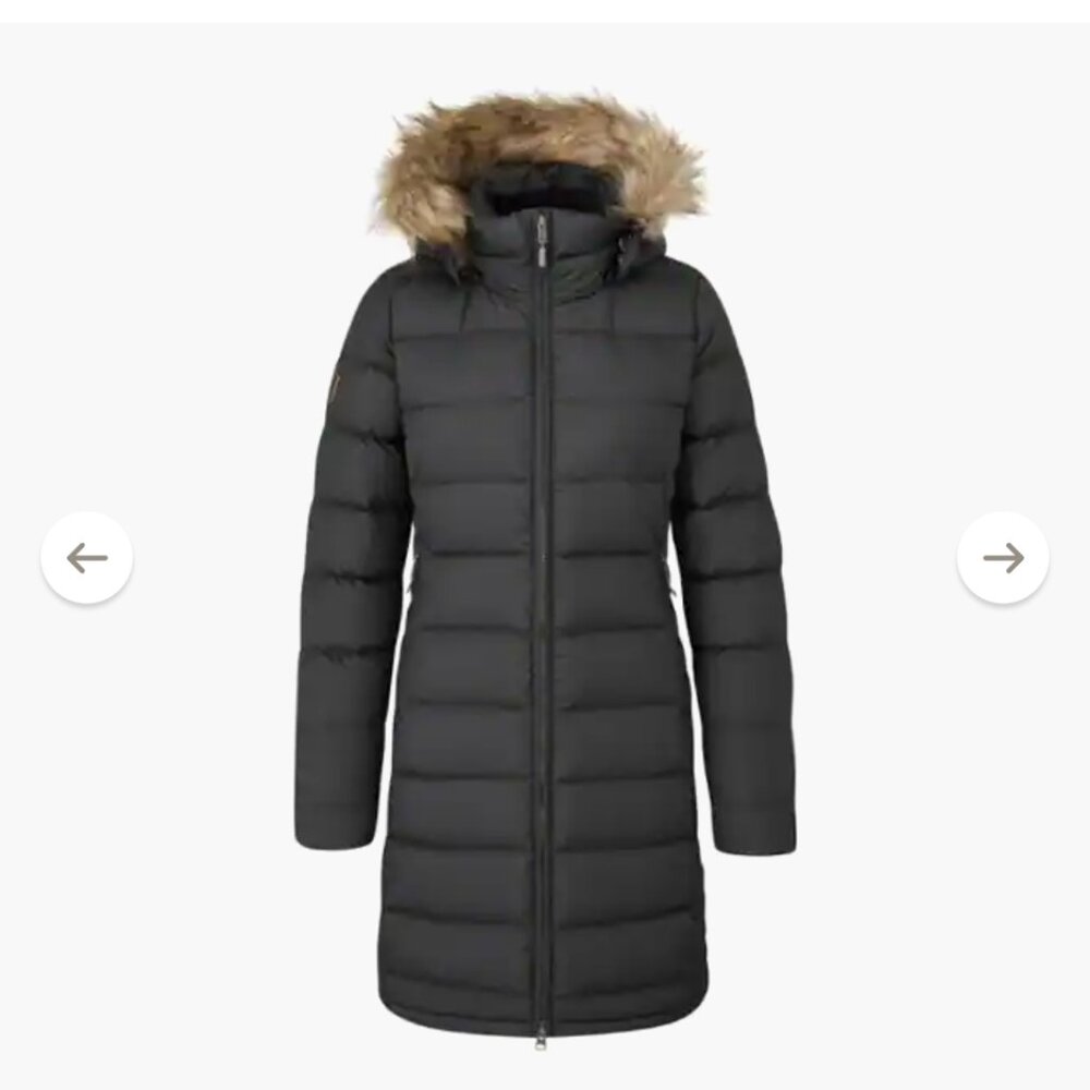 Rab Deep Cover Black Down Parka XS